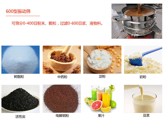 　直徑600型好色先生网站污使用的行業：食品行業，化工行業，製藥行業。
