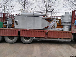 氣流篩分機裝車發貨圖片展示。