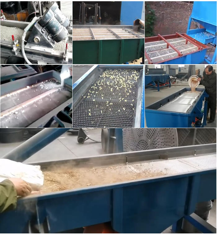 直線好色先生网站污，石子，沙子，砂石等物料使用現場圖
