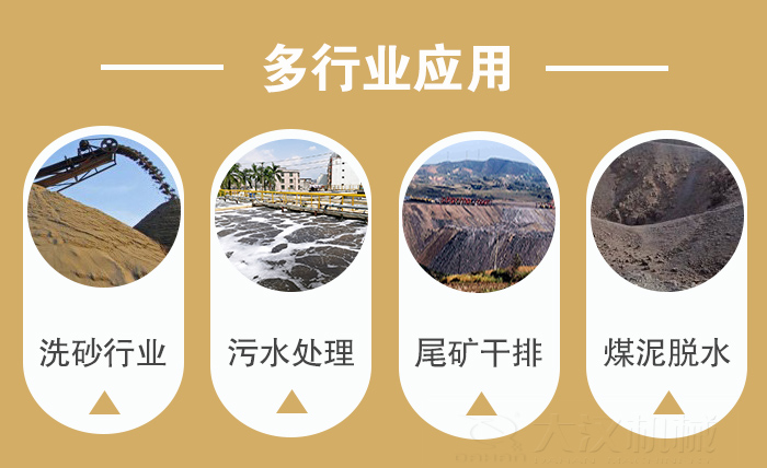 礦用直線好色先生网站污適用行業：洗砂行業，汙水處理，尾礦幹排，煤泥脫水。