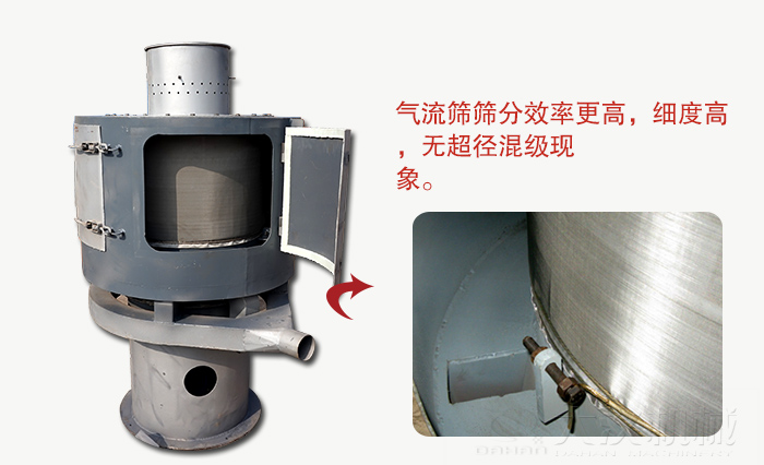 篩網目數高篩分的物料都比較精細。