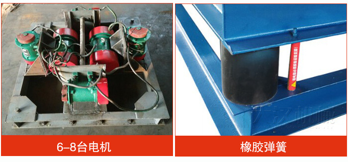 三維振動平台的電機展示圖